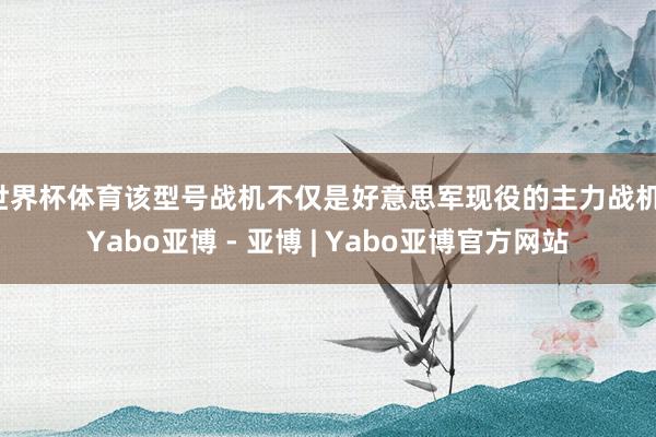 世界杯体育该型号战机不仅是好意思军现役的主力战机-Yabo亚博 - 亚博 | Yabo亚博官方网站