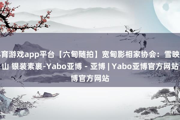 体育游戏app平台【六甸随拍】宽甸影相家协会：雪映江山 银装素裹-Yabo亚博 - 亚博 | Yabo亚博官方网站